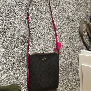 Coach cross body bag
